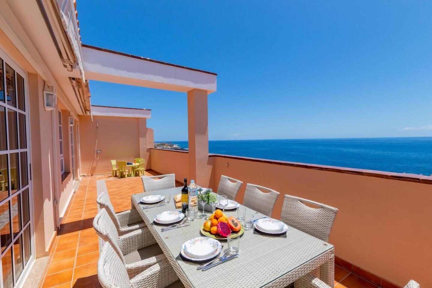 Penthouse Apt With Jacuzzi By Dream Homes Tenerife Puerto de Santiago  Exterior foto