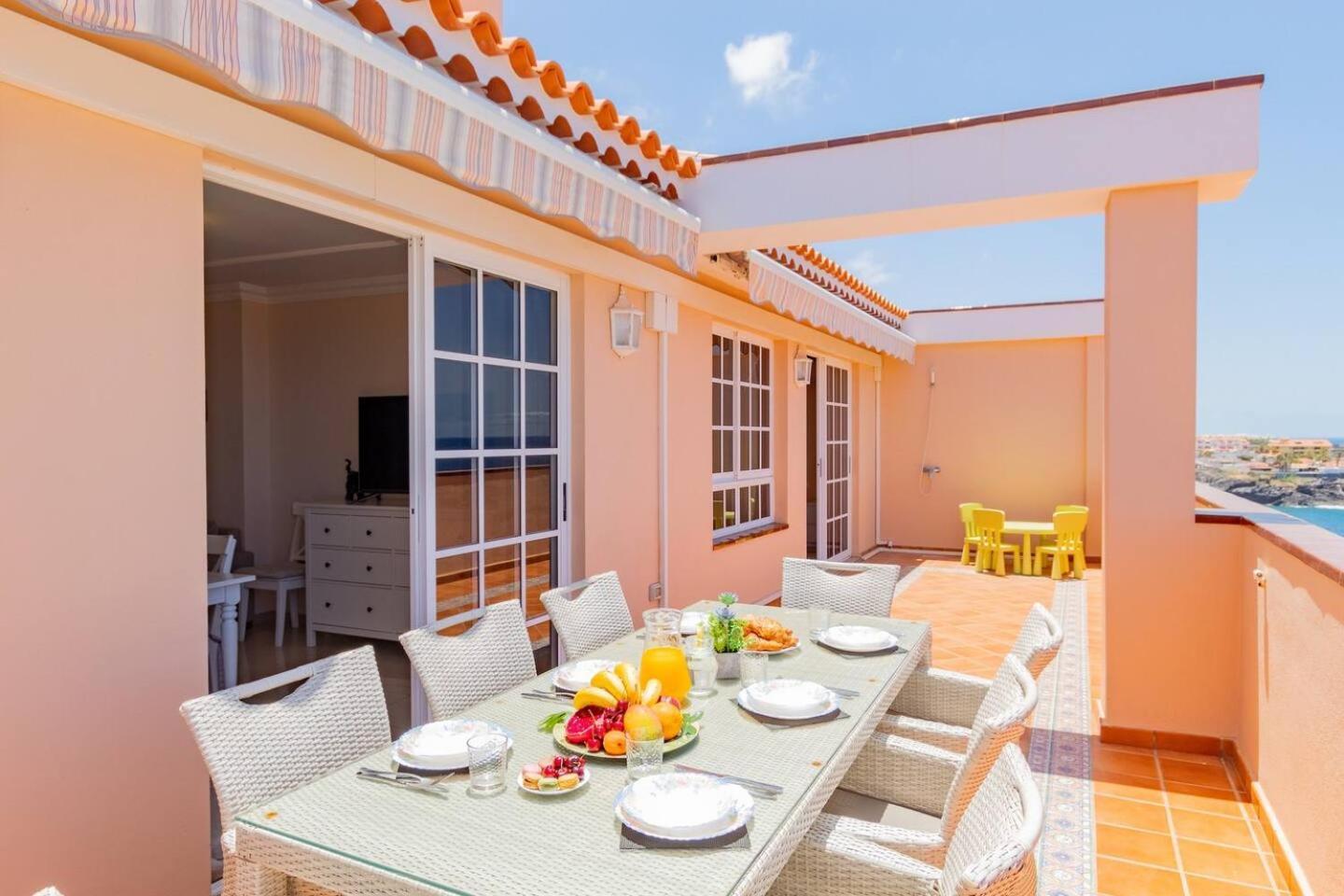 Penthouse Apt With Jacuzzi By Dream Homes Tenerife Puerto de Santiago  Exterior foto